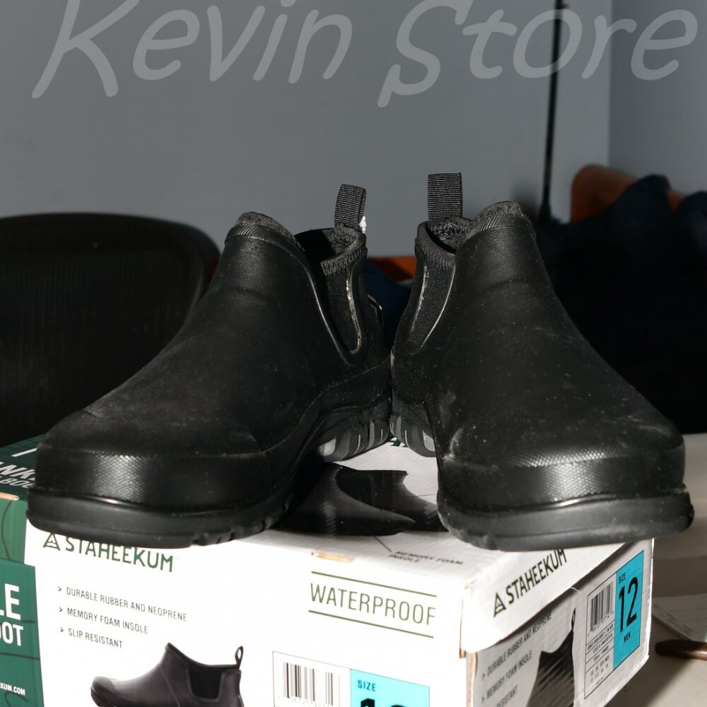 Men's Ankle Rain‎ Boots,Staheekum